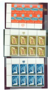 United Nations--New York #146-148 Mint (NH)