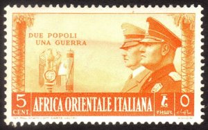 1941, Italian East Africa, 5c, MH, Sc 34