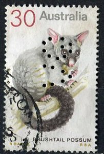 Australia; 1974: Sc. # 568 VGPerf.: Used Single Stamp