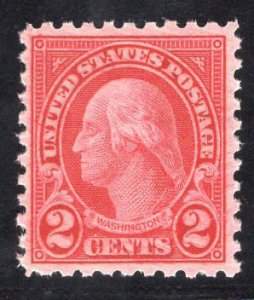 US STAMPS #583  MINT OG NH LOT #21125