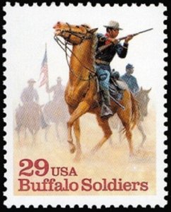 2818 Buffalo Soldiers MNH single