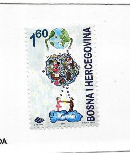 Bosnia & Herzegovina (MUSLIM ADM) Sc 373 NH ISSUE OF 2000 - CHILDREN'S WEEK