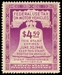 U.S. REV. MOTOR VEHICLE RV31  Mint (ID # 103161)