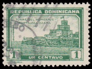 DOMINICAN REPUBLIC 1933. SCOTT # 283. USED.