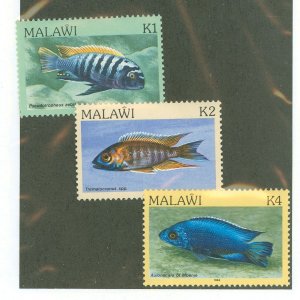 Malawi #439-41 Mint (NH)