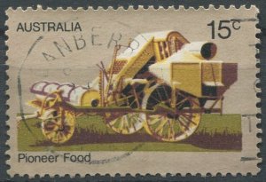 Australia Sc#534 Used, 15c multi, Pioneer Life in Australia (1972)