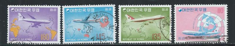 KOREA SC# C39-42 FVF/U 1973