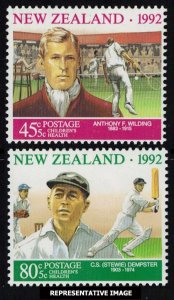 New Zealand Scott B141-B142 Mint never hinged.