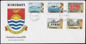 Kiribati Scott #'s 327 - 340A FDC