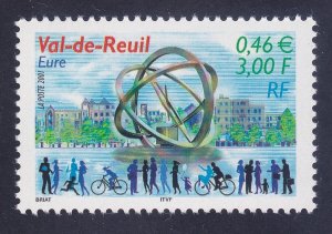 France 2838 MNH 2001 Astrolabe Sculpture - Val-de-Reuil Issue Very Fine