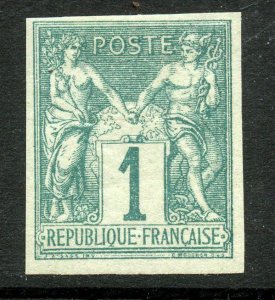French Colonies # 24, Mint Hinge Remain.