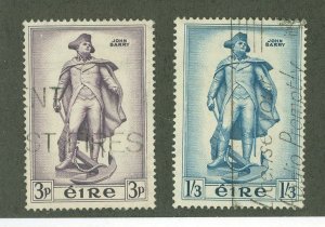 Ireland #155-6 Used Single (Complete Set)