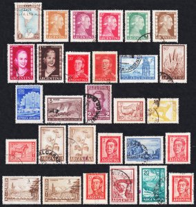 Argentina Scott 594 // 698A (1951-1970) Used/Mint H F, CV $11.10 C