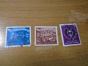 Romania  #  795-97   used