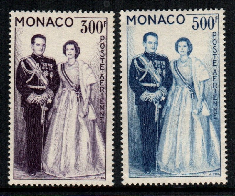 Monaco  c53 - c54   MNH $ 22.00