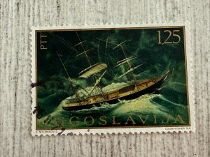 Yugoslavia #980 used, 1.25d, Tare, by Franasovic, 2024 SCV.$0.25