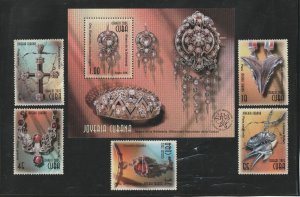 Cuba  Joyeria  Cubana  4544-48  usados