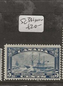 CANADA  SG331   5C  ROYAL WILLIAM  BOAT        MOG      P0318A H