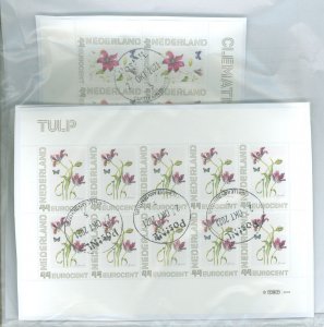 Netherlands #1300 Used  (Flowers)