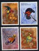 PAPUA NEW GUINEA - 1967 - Christmas, Parrots - Perf 4v Set - Mint Never Hinged