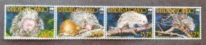 *FREE SHIP Trinidad & Tobago WWF Brazilian Porcupine 2008 Fauna (stamp) MNH