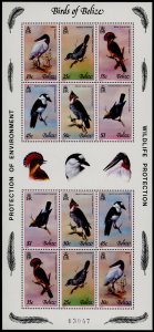 Belize 500g MNH Birds