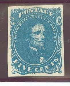 Confederate States #4 Unused Single