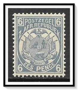 Transvaal #130 Coat Of Arms Reprint MH