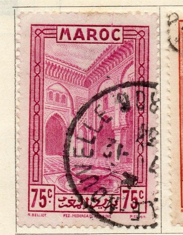 Morocco 1932-33 Early Issue Fine Used 75c. 309683
