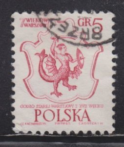 Poland 1334 Arms of Warsaw 1965