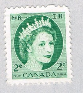 Canada 338 Used QEII 1 1953 (BP59802)