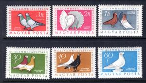 Hungary 1176-1180,C175 Birds MNH VF