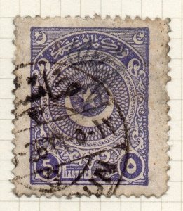 Turkey 1900s Early Issue Fine Used 5p. NW-12208
