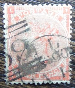 Great Britain 4d Vermillion Used