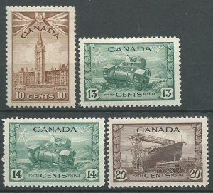 Canada 257-260  50% off