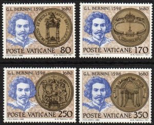 Vatican City Sc #673-676 MNH