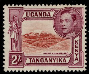 KENYA UGANDA TANGANYIKA GVI SG146b, 2s lake-brown/brown-purple, M MINT. Cat £50.