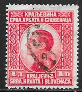 Yugoslavia 31: 1d Alexander I, used, F