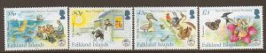 FALKLAND ISLANDS SG1030/3 2005 HANS CHRISTIAN ANDERSEN MNH