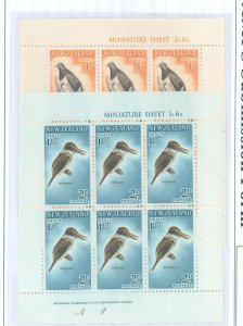 New Zealand #B59a-B60a Mint (NH) Souvenir Sheet