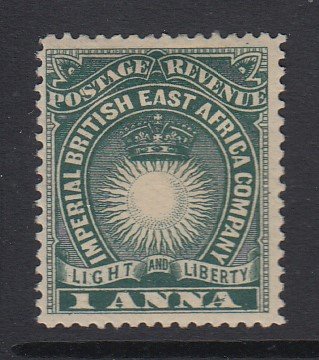 BRITISH EAST AFRICA, Scott 15a, MHR