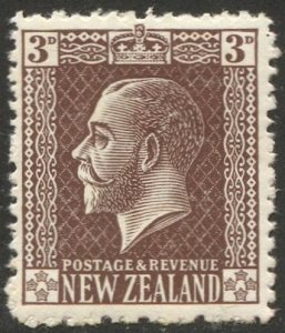 NEW ZEALAND 1915 Sc 149 3d  KGV  Mint LH, VF