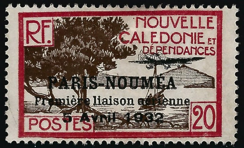 New Caledonia Paris Noumea #188 Mint F-VF ....French Colonies are Hot!