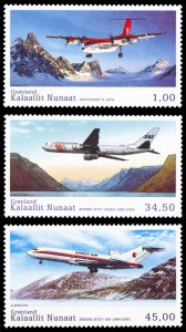 Greenland 2015 Scott #695-697 Mint Never Hinged