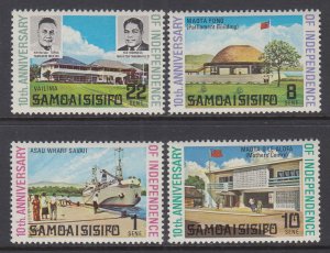 Samoa 357-360 MNH VF