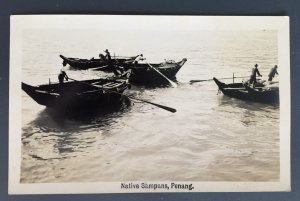 1940 Malaya Patriotic Fund used on PERAK Post Card 2c to Penang M4050 