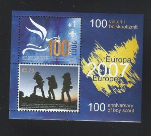 ​Republic of Kosovo  sheetlet MNH  sc # 69a