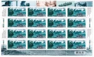 CANADA 2 BATTLE OF THE ATLANTIC SHEETS POST OFFICE FRESH ONLY ONE SHOWN BUT 2