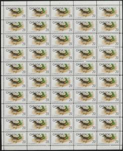 Canada 498 Sheet MNH Hermit Thrush, Bird (field stock)