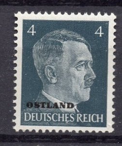 Germany Ostland 1941 Early Issue Fine Mint Hinged 4pf. Optd NW-05341